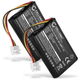 2x Batteria 1800mAh