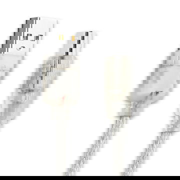 Cavo di ricarica con connettore USB A Standard USB per telecomando auna MIC-900-RD / MIC-900B / MIC-900BL 3m cavetto USB in PVC Trasparente