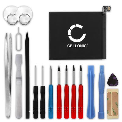 CELLONIC Phone Battery Replacement for OnePlus 7T + 17-Tool Phone Repair Kit - BLP743 3700mAh
