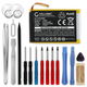 1x Batteria 930mAh + attrezzi