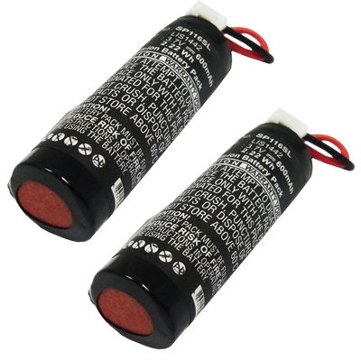 2x Batteria LIS1442,4-180-962-01 subtel per Sony PS3 / PS4 Move Navigation Controller Ricambio da 600mAh per console giochi controller palmari