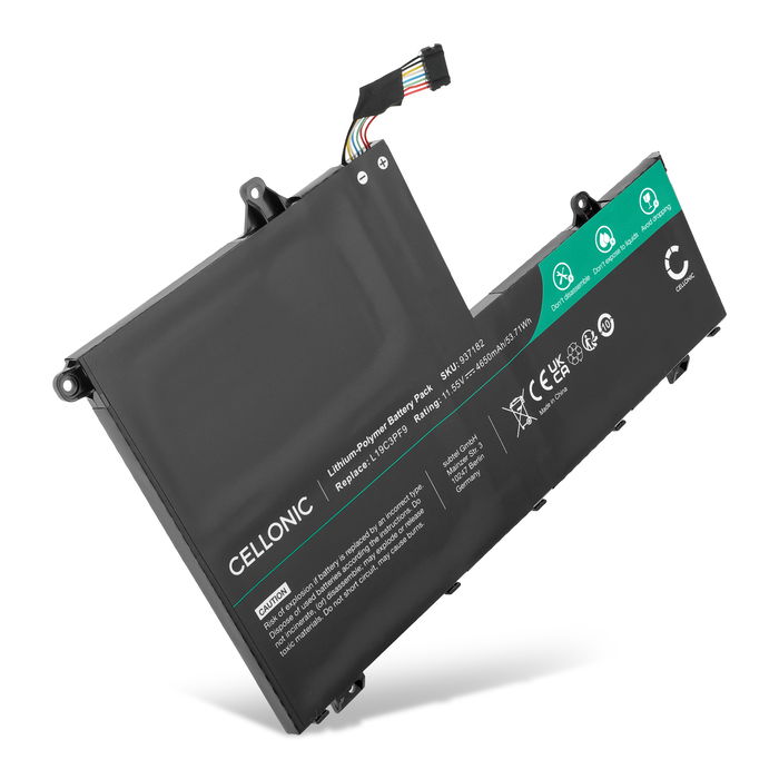 Lenovo L19D3PF2 Batteria della Cellonic 4650mAh 11.55V