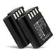 2x Batteria 1600mAh