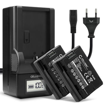 2x NP-W235 Battery for FujiFilm X-T4 / GFX 50S II / GFX100S / X-H2S 2250mAh Camera Battery Replacement NP W235 + Charger