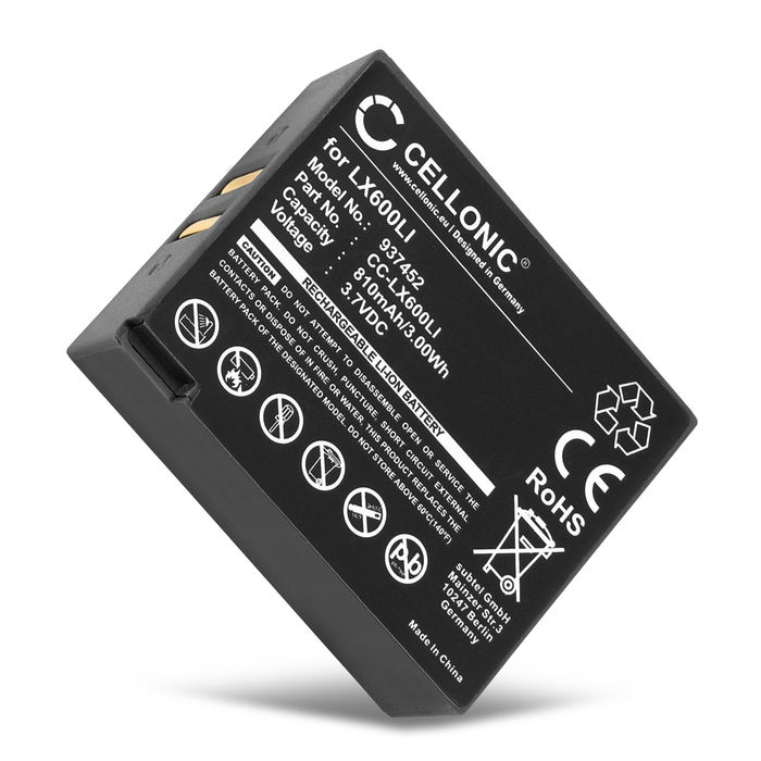 Eartec UltraLITE Batteria marcata CELLONIC, 810mAh di capacità