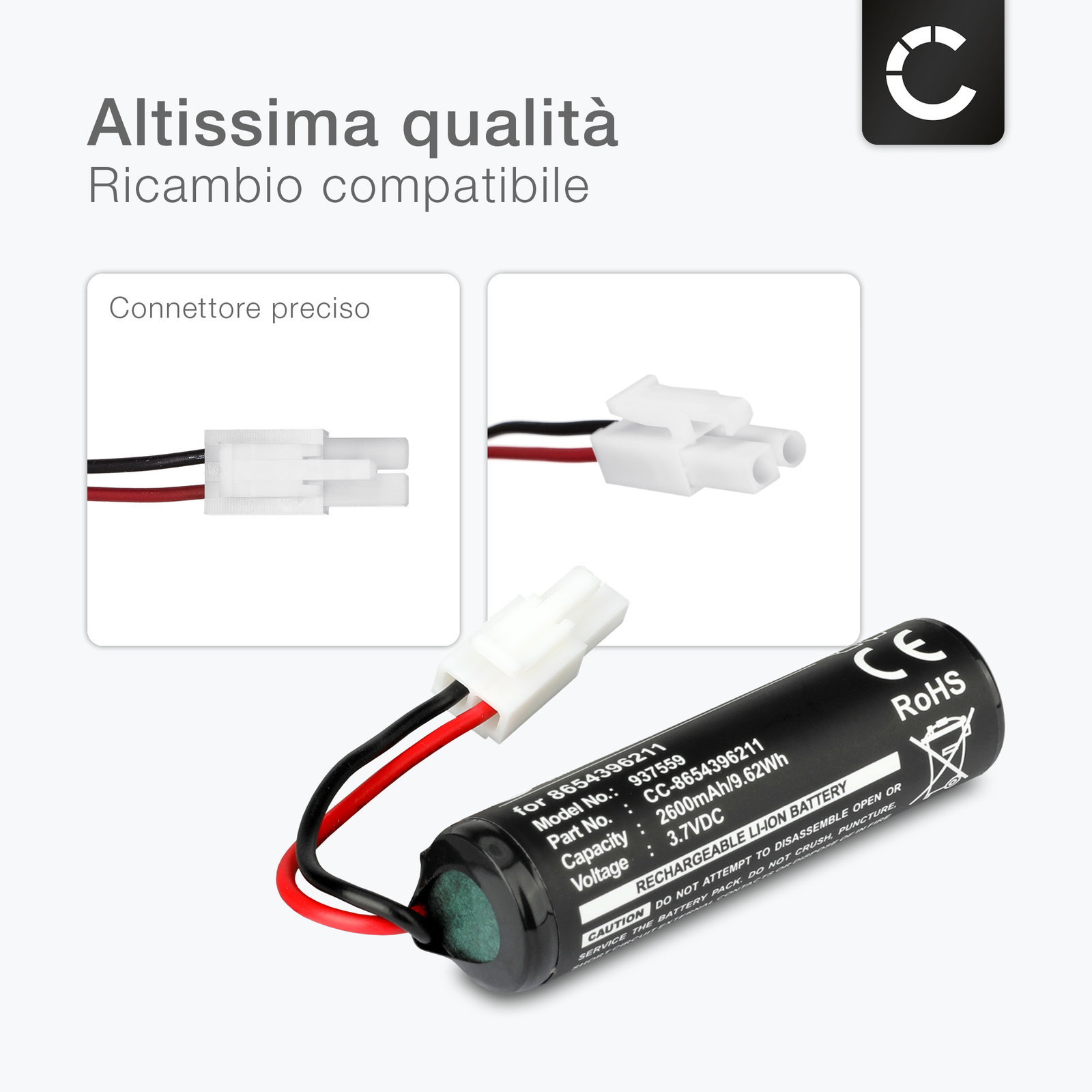 Vhbw NiMH batteria 2000mAh (14.4V) compatibile con Vileda M-488a sostituisce APS 4905 per aspirapolvere | Leroy Merlin