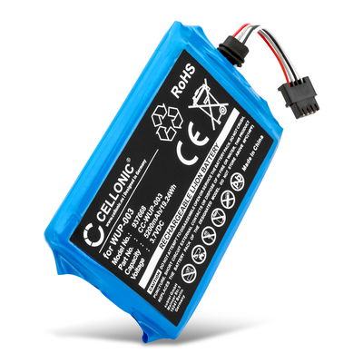 Batteria WUP-003 CELLONIC per Nintendo Wii U GamePad Ricambio da 5200mAh per console giochi controller palmari