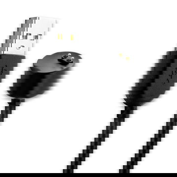 Cavo USB 2.0 con connettore Smartwatch Connector per smartwatch Amazfit Band 5 / Xiaomi Mi Band 5 / Mi Band 6 filo di cavetto dati & ricarica 1A in nero PVC, per bracciale fitenss