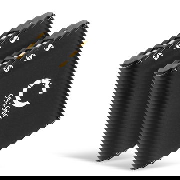 2x D-LI78 Battery for Pentax Optio M50, Optio M60, Optio S1, Optio V20, Optio W60, Optio W80 600mAh Camera Battery Replacement