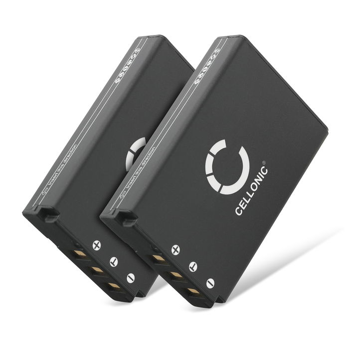 2x Batteria ZOOM BT-03 per fotocamera ZOOM Q8 Recorder Affidabile ricambio da 1800mAh, marca subtel