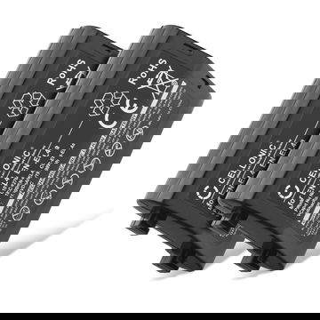 2x Batteria EN-EL4,EN-EL4a per fotocamera Nikon F6, D3 D3X D3s, D2 D2Xs D2X D2Hs D2H Affidabile ricambio da 1800mAh, marca subtel