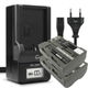 2x Batteria 1500mAh + Caricabatteria