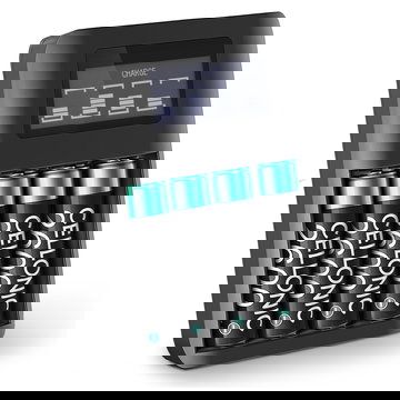 Batteria AA NiMH Batterie 2600mAh (x4) per fotocamera Sony Cyber-shot DSC-H300 DSC-H200 DSC-H5 DSC-H1 DSC-H2 Affidabile ricambio da 4x AA 2600mAh, marca subtel + Caricabatteria