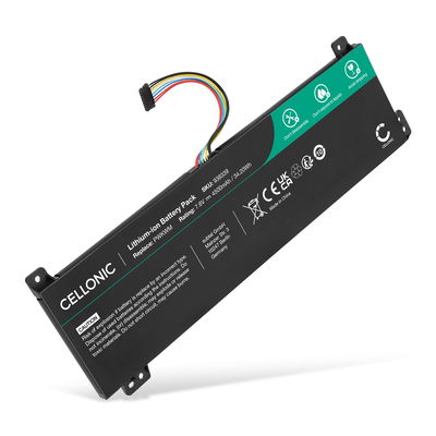 Batteria per portatile Lenovo V130-15IKB, 15IGM, 15IKB, V330-15IKB, 14IKB, 15ISK , IdeaPad Slim 1-14AST, V530-14IKB, L17C2PB3 ricambio per laptop 4500mAh 7.6V 
