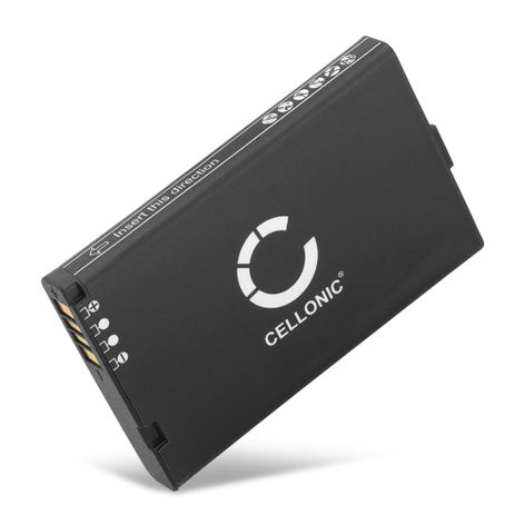 Batteria per Flysky FA605; FS-GT2B; FS-GT3B; FS-GT3C; FS-i10 FS-B1700, FS-BA800 (1600mAh, 3.7V) di CELLONIC