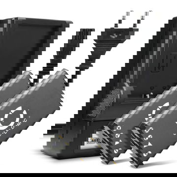 2x Batteria NP-45 / PR-45 per fotocamera Praktica Luxmedia 12-Z4 Luxmedia 16-Z51 20-Z50 Affidabile ricambio da 700mAh, marca CELLONIC + Caricabatteria