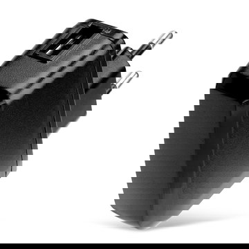 Caricatore USB rapido, adattatore di ricarica per 1 USB Port 1A / 1000mA (100V - 250V) , colore nero, 5W 1A 5V 1 port per presa EU