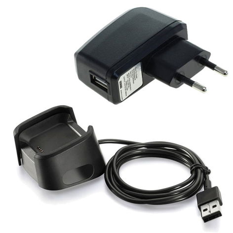 Caricabatterie per FitBit Versa Lite, SE + Cavo USB di subtel