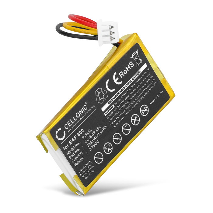 Sennheiser BAP 800 Batteria marcata CELLONIC, 280mAh di capacità