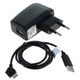 Caricabatteria + Cavo USB