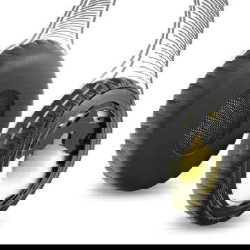 Kit di 2 cuscinetti di ricambio per apparecchi auricolari, cuffie headset Bose On-Ear (OE1) QuietComfort 3 (QC3) paraorecchie, earpads, sostituzione spugnette con comoda imbottitura