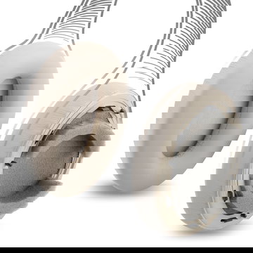 Kit di 2 cuscinetti di ricambio per apparecchi auricolari, cuffie headset Sony WH-1000xM3 paraorecchie, earpads, sostituzione spugnette con comoda imbottitura