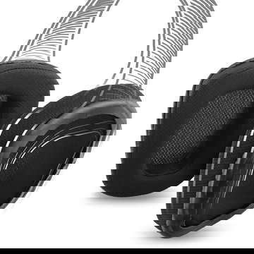 Kit di 2 cuscinetti di ricambio per apparecchi auricolari, cuffie headset Logitech G430 G431 G432 G433 G533 G633 G633S G635 G930 G933 G935 paraorecchie, earpads, sostituzione spugnette con comoda imbottitura