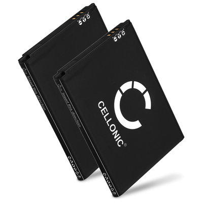 2x Batteria CELLONIC per telefono Samsung Galaxy Core / Core Plus / Core Duos (GT-I8260 / GT-I8262 / SM-G350) Ricambio affidabile da 1800mAh per il tuo cellulare smartphone