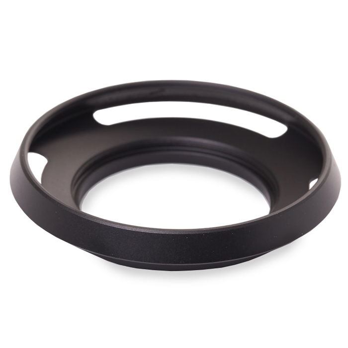 Camera Lens Hood for Universal Ø 49mm - Metal Screw-in Cylindrical / Round Lens Shade from CELLONIC