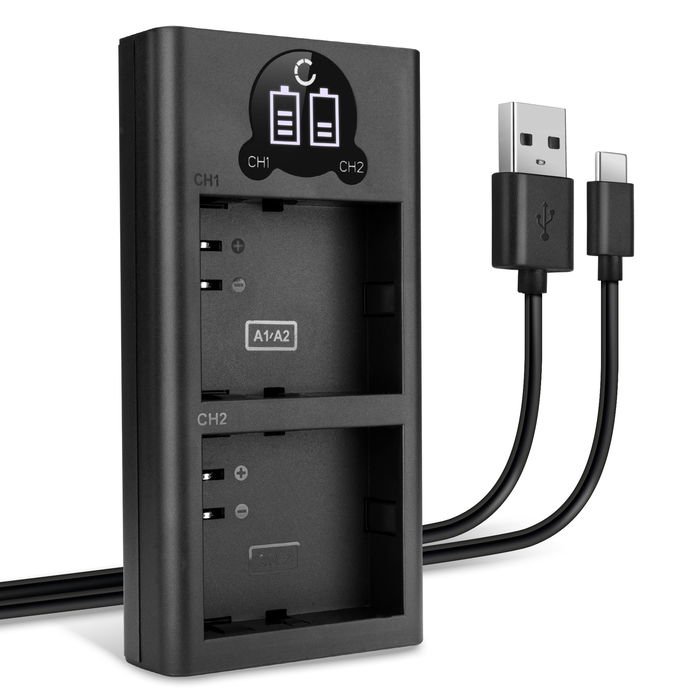 Caricabatterie Doppio USB veloce per Arlo Pro 2 Caricatore Dual Alimentatore