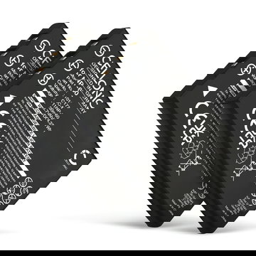 2x Battery for Medion E47001 E47006 P47000 P47002 P47003 P47005 P47006 X47015 MD 41856, NP-60 1180mAh from CELLONIC