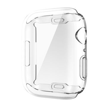 Protezione subtel TPU per Apple Watch 7 - 41mm custodia integrale assorbi-urti per smartwatch, guscio Trasparente cover protettiva per dispaly