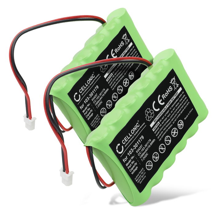 2x Batteria Visonic 103-303689, marcata CELLONIC, 1500mAh