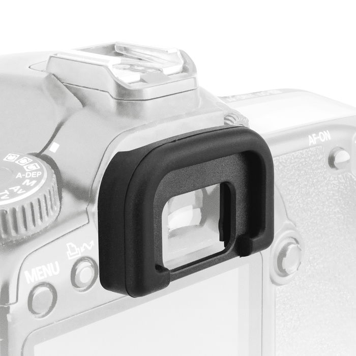 2x Oculare CELLONIC EP-1 per visore/mirino/viewer - Sostituzione dell’originale Pentax K-70 K-m K100D K100D Super K10D K110D K200D K20D smarrito Protezione in Silicone gommino, ‘eye cup’