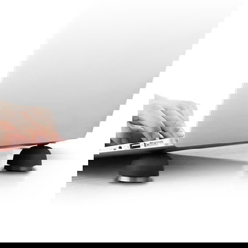 Cuscinetti di raffreddamento piedini solleva-laptop per computer portatile Rialzi per notebook supporti in Silicone, coppia di gommini in silicone 3.38 x 3.96 x 2.8 cm Pad di aerazione