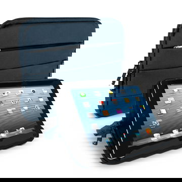 CELLONIC Custodia universale in nylon Blu per tablet da 10,1'' - Case protettivo con bolle antiurto, anti-shock, idrorepellente, compatibile anche con e-reader/laptop