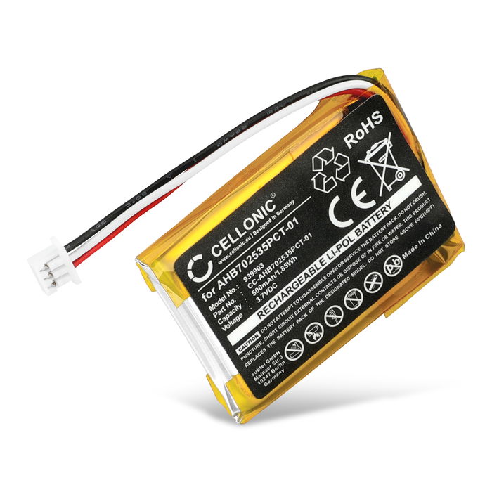 Batteria per Sennheiser Momentum True Wireless 3, 2, 1 (Charging Case) 500mAh di CELLONIC