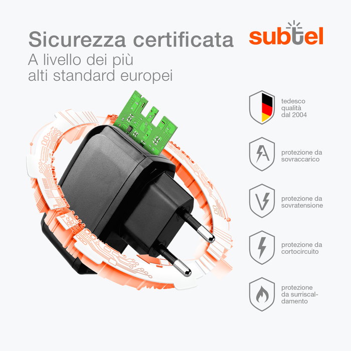 XIAOMI CARICABATTERIE ORIGINALE DA CASA CAVO Type C MDY-09-EW 10W WHITE BULK /PER SMARTPHONE