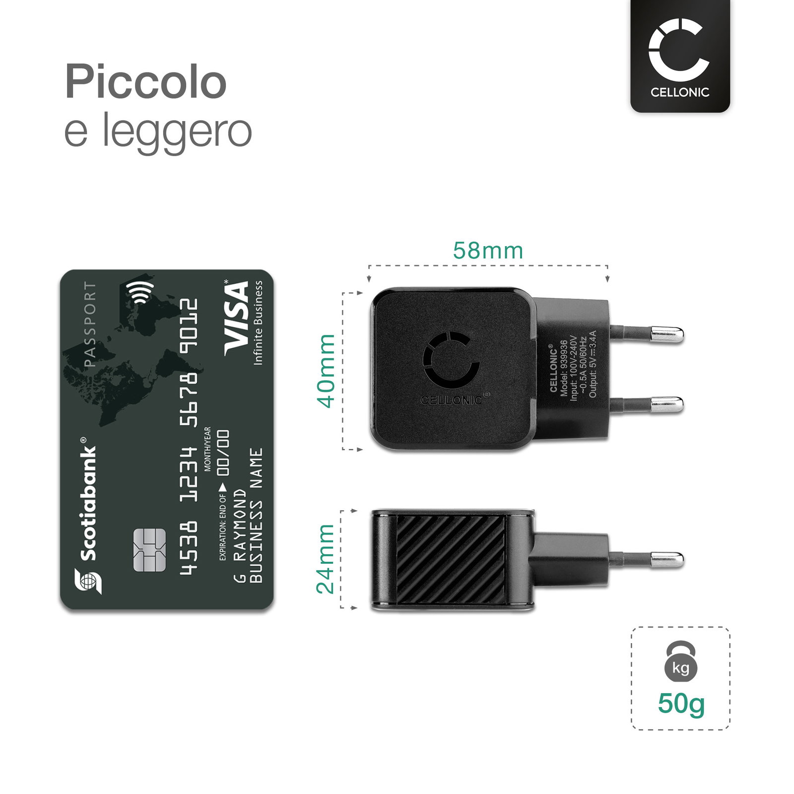 Presa Da Parete 13A 2G Con Interruttore E Doppia Porta USB 3.1A - Caricabatterie Integrato - Viti A Cappuccio