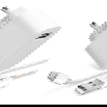 Caricabatteria per iPad mini 1 2 3 4 / iPad 5 6 / iPad Air 1 2 / iPad Pro 9.7 / iPad Pro 10.5 / iPad Pro 12.9, 15W 3A Caricatore 1m con spina europea