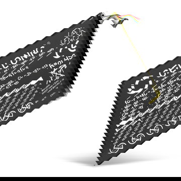 Batteria 26S1018, 58-000161, MC-28A8B8 compatibile con Amazon Kindle Fire HD 8 (6. Generation) PR53DC Ricambio da 4650mAh per tablet pc -Sostituzione di lunga durata