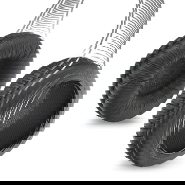 Kit di 2 cuscinetti di ricambio per apparecchi auricolari, cuffie headset Sony MDR-ZX110, WH-CH500, WH-CH510, WH-CH520 / JBL Tune 450BT, 500BT, 510BT, 660NC paraorecchie, earpads, sostituzione spugnette con comoda imbottitura