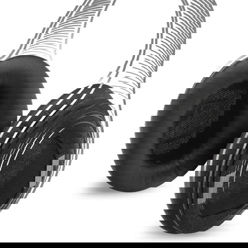 Kit di 2 cuscinetti di ricambio per apparecchi auricolari, cuffie headset Bose QuietComfort SE (QC SE) / QuietComfort 45 (QC45) paraorecchie, earpads, sostituzione spugnette con comoda imbottitura