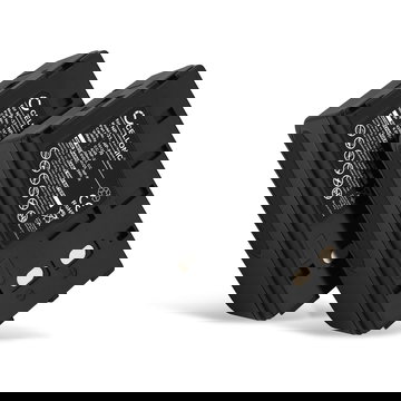 2x Batteria per Sony CCD-F55, CCD-380, CCD-TR2000, CCD-F35, CCD-20061, CCD-V900, CCD-V5000 NP-33 NP-55 NP-66 NP-68 (4200mAh, 6V) marca CELLONIC