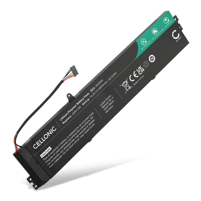 Batteria per portatile Lenovo ThinkPad S440 ricambio per laptop 2600mAh 15.2V 
