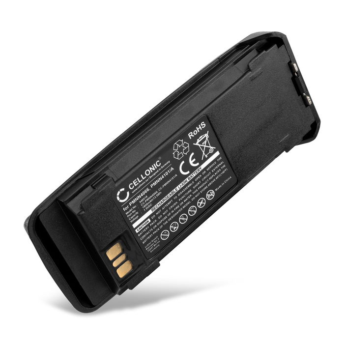 Batteria per Motorola DP3400, DR3000, DP3600, MTR2000, DP3601, DP3401, MTR3000, P6500, XPR6550, P8200, P8260 1800mAh Ioni di Litio di CELLONIC