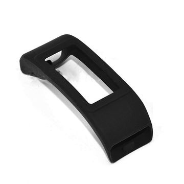 Protezione subtel in Silicone per Huawei Band 3 Pro custodia assorbi-urti per smartwatch, nero, cover protettiva di bordi, ghiera, lunette e anse