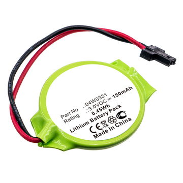 04W0331 CMOS Battery for Lenovo ThinkPad Edge laptops 150mAh CMOS Battery Replacement