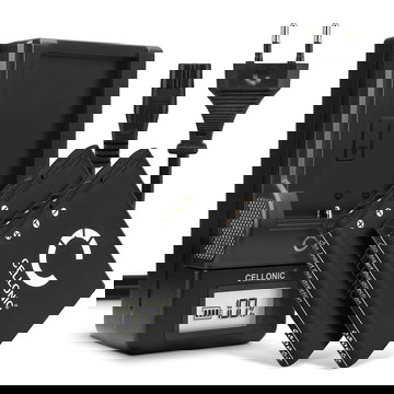 Batteria VW-VBX070 per fotocamera Panasonic HX-DC1, HX-DC2, HX-DC3, HX-DC10, HX-WA10 Affidabile ricambio da 740mAh, marca CELLONIC