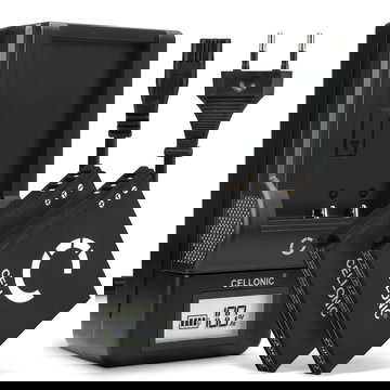 2x Batteria NB-4L per fotocamera Canon Legria Vixia Mini Digital IXUS 220 HS 60 70 75 80 IS 100 115 130 230 255 Elph 330 HS 300 100 SD750 SD1400 Affidabile ricambio da 850mAh, marca CELLONIC + Caricabatteria